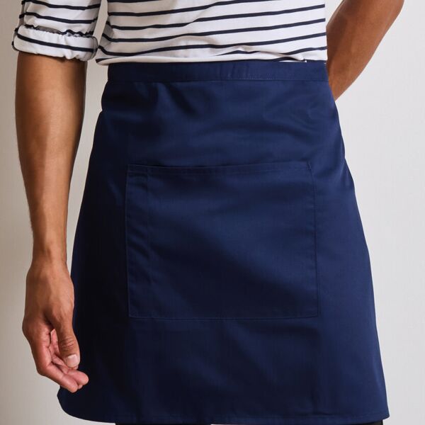 ‘Colours collection’ mid-length pocket apron Thumbnail