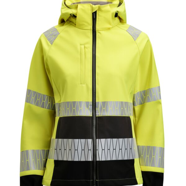 Women's Softshell Jacket Hi-Vis Thumbnail