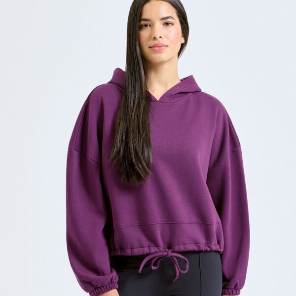 Women's TriDri® cropped oversize hoodie Thumbnail