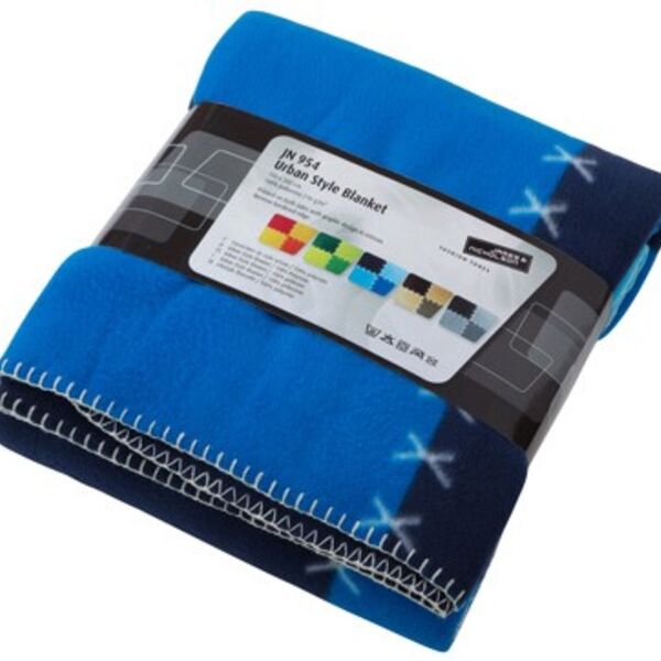 Urban Style Blanket - Blauw - One size Thumbnail